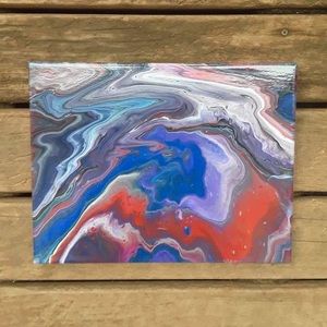 Original Acrylic Abstract Decor Art